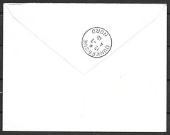 German Occupation Dünkirchen 1940 MI 3 on cover signed Brun VF