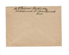GERMANY 1947 Cover sent from Frankfurt am Main to U.S. – tear at top