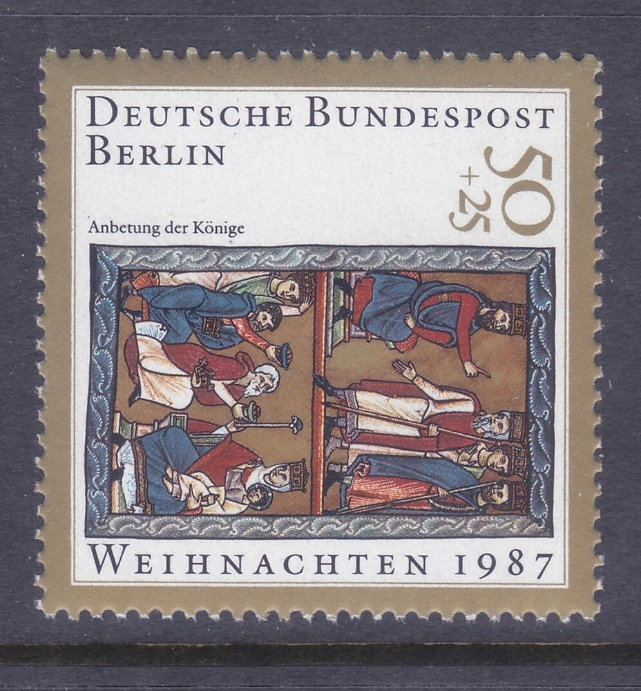 Germany Berlin 9NB253 MNH 1987 Christmas Issue Very Fine