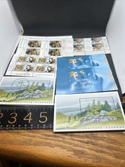 Mixed Germany Mint/cancelled Lot Of 7 Single/BlockStamps Souvenir From Trip