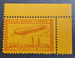 Stamp Germany Reich Airmail Graf Zeppelin Liegnitz Mi. Nr. 11 [🇩🇪39538-4]