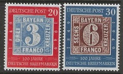 Germany 1949 complete set Stamps on Stamps used/mint**, $ 142.00
