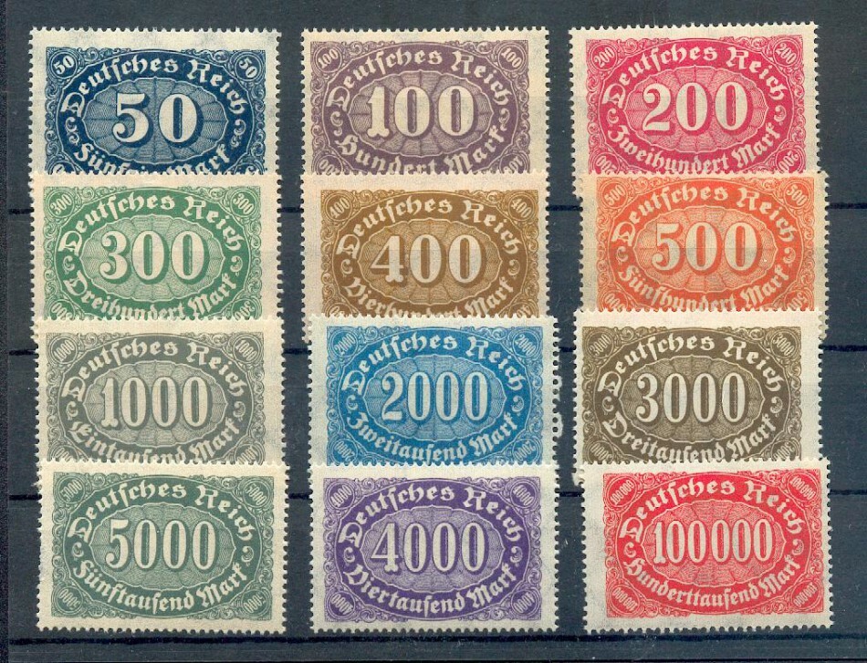 Dr-Infla 246/57 Set** MNH Mint Never Hinged (73539)