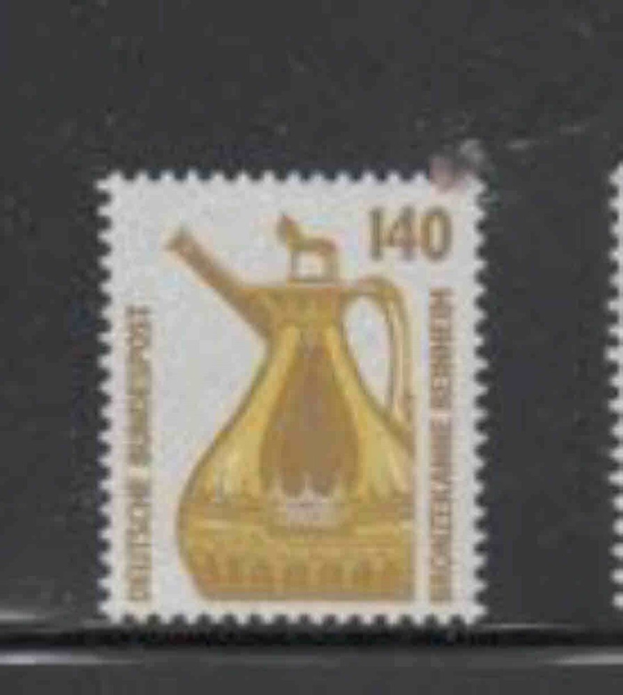 GERMANY #1532 1987 140pf BRONZE FLAGON MINT VF NH O.G