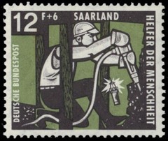 SAAR B118 – Berlin Youth Education Fund „Miner with Drill“ (pb55832)
