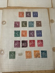200+ Germany Stamp Collection WW1 Imperial & WW2 WWII Third Reich 15 Pages