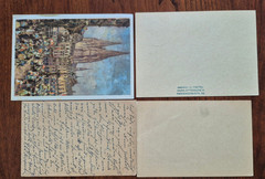 Lot of 4 Postal Cards from Germany 1920’s-30’s; All different; Used to unused