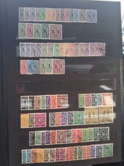 pre, during and post ww2 german stamps