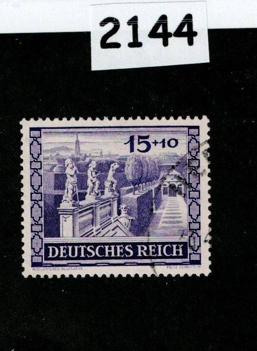 Used stamp B199 1941 Vienna Austria Autumn Fair Germany #2144