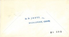 1954 West Germany Hein Hoyer Ship Cover Fred Obst Jagyi Provenance USA