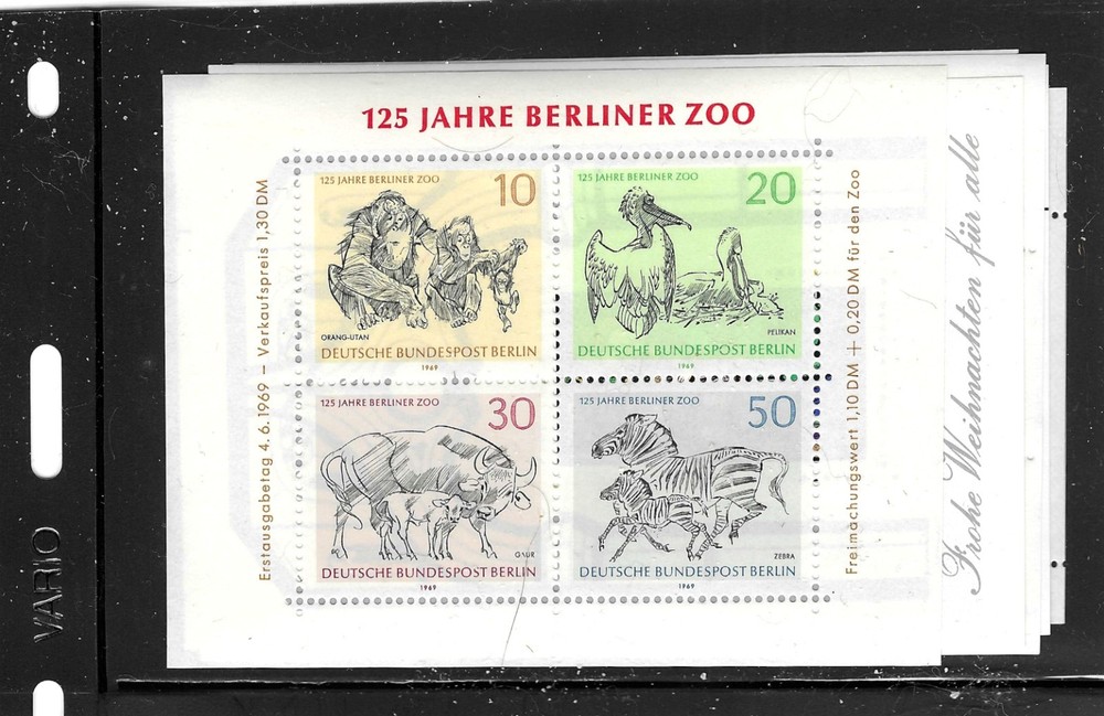 JWSTAMPS: Germany 9 Different Souvenir Sheets MNH G8