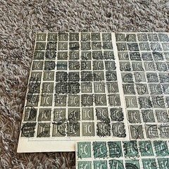 AMAZING GERMANY MINT AND USED STAMP HOARDER LOT WORLD WAR I ERA INFLATION OVPTS