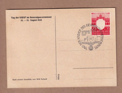 Poland Scott# NB29 w/ Krakau 1943 13-15 August 1943 Special Party Leaders Cancel