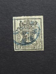 German Old States – Hannover Stamp LOT – 6 USED (Mi Nr. 4, 9, 14, 15, 16, 19)