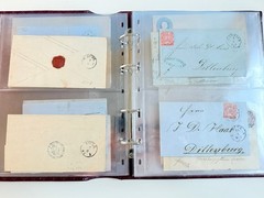 Great Briefe-Sammlung Vorphila Old Germany & Ndp 29 Letters & GS IN Letter Album