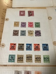 200+ Germany Stamp Collection WW1 Imperial & WW2 WWII Third Reich 15 Pages