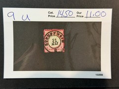 Germany # 9 Used 2024 Scott Catalogue Value $14.50