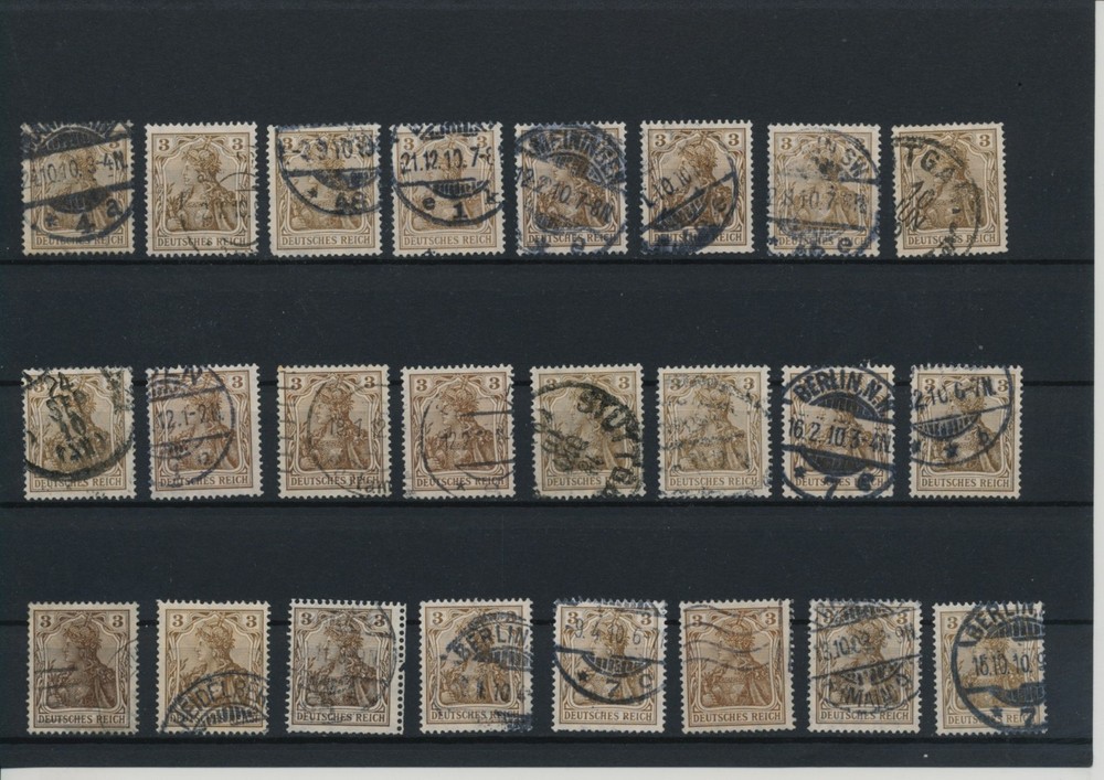 Germany, Deutsches Reich, Nazi, liquidation collection, stamps, Lot,used (BR 36)