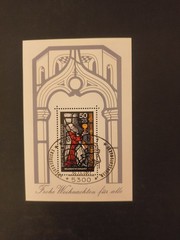 1997 Germany B-546 Souvenir Stamp Sheet Christmas 1977 – MNH –