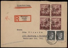 Germany 1944 Mother and Child Charity Mutter und Kind Hilfswerk Registered 71703