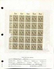 Germany Allied Military Government WWII, 1945 #3N14 MNH Block (B110)
