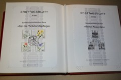 Album of 96 German Ersttagblatt ETB First Day Covers from 1975 to 1982