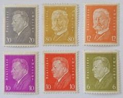GERMANY EMPIRE CLASSICS 1928/32 Lot of 6x Mainly Very Fine MM (€230 for MNH)