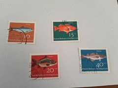 Germany Fish 1964 SG#1326-1329 MI#412-415 Deutsch Bundespost Für die Jugend:
