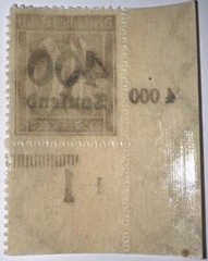 Travelstamps: 1923 Germany Deutsches Reich Stamps Mi: 300, 400 000 Mark, MOGNH