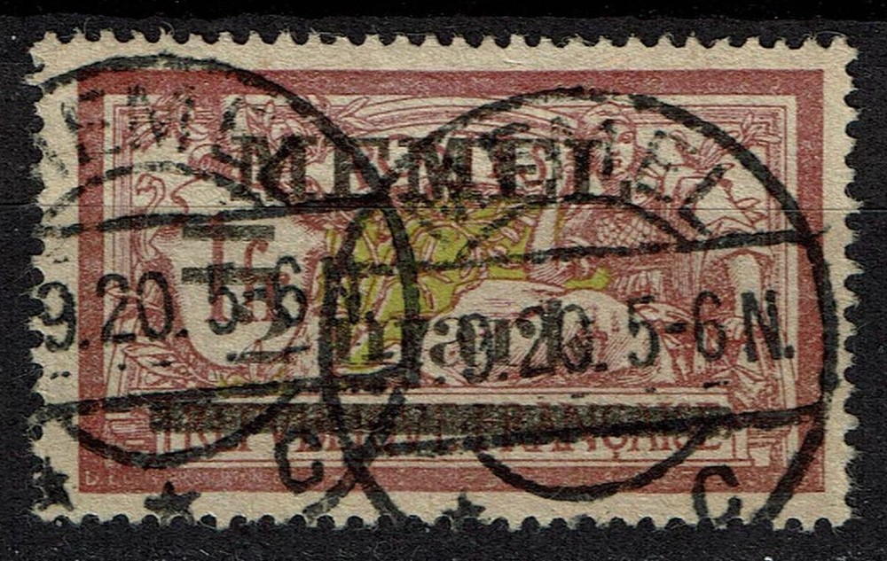 Memel 28 X Postmarked, Tested Haslau BPP, Mi. 20