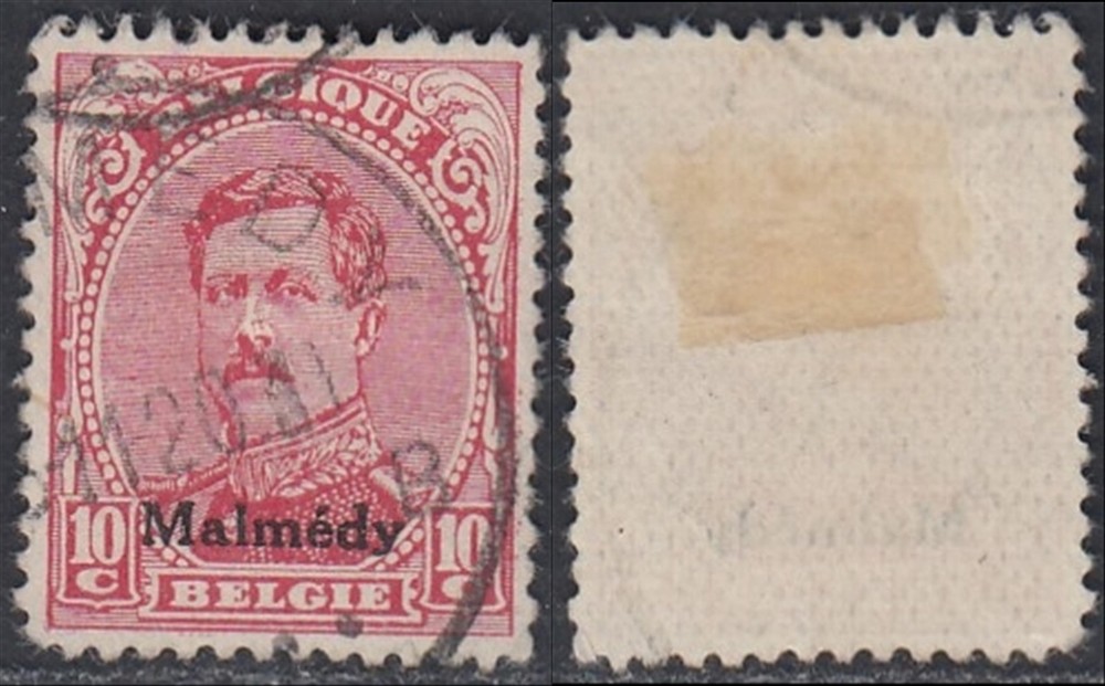 Germany 1920- Belgium Occup.(Eupen/Malmedy)-Mi Nr.: 4 A Type III. (EB) AR-13200