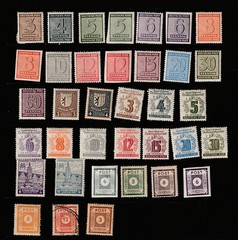 GDR East West Saxony MH-MNH 1945-1946