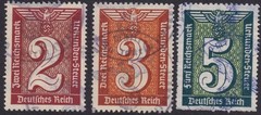 Lot-R Stamp Germany Poland Revenue WWII Court Document Fee Selection Used