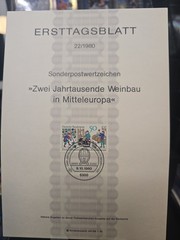 Germany 1980 complete year in ERSTTAGSBLATT (26 SETS) in perfect condition
