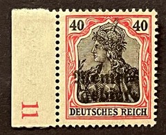 Travelstamps: Germany Occu. Memel OP Stamps 40pf Mint Original Gum MNH OG WMK
