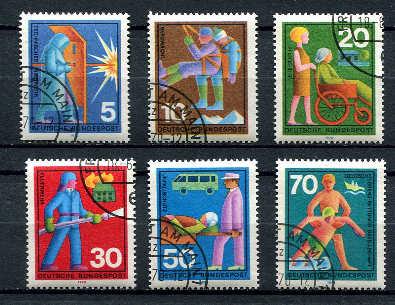 Germany – BRD : Voluntary services set from 1970 – CTO