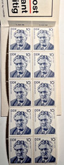 DDR East Germany 1990 DRESDEN 10 STAMP BOOKLET Mic SMHD48 MNH Erich Weinhart 9E