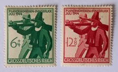 Germany Semi-Post Stamps, 1944, sc#B278-279, Mint, Hinged, OG, Complete Set