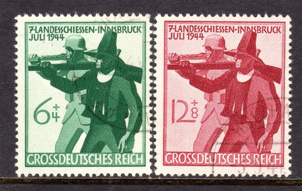 Germany Scott #B 279-79 VF Used 1943 7th National Shooting Matches Innsbruck