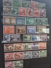 pre, during and post ww2 german stamps