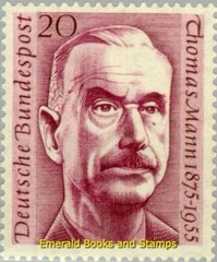 EBS Germany BRD 1956 – Thomas Mann – Nobel Author – Michel 237 – MNH** – cv $5