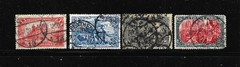Germany Stamp Scott # 92-95- Set-Used/LH-NG-1905-19