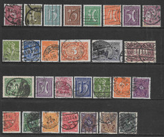 GERMANY VARIOUS USED ISSUES 1921 – 1922