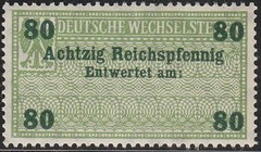 Stamp Germany Reich Revenue Import Tax Fiscal Duty Imperial Eagle Selection MNH