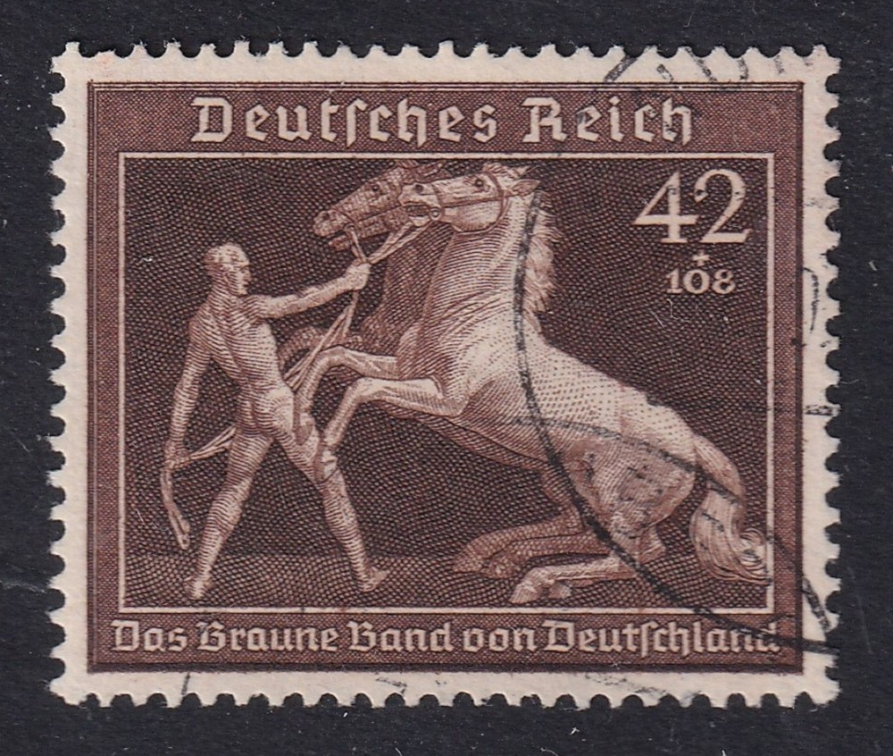 GERMANY 1939 Brown Ribbon SG 687 Used (CV £40)