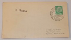 Hansa (SS Albert Ballin) German Hamburg-America Line 1935 paquebot