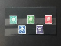 GandG Stamps Germany #793-797 Heuss Set Used