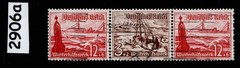 Used Stamps B107 & B112 1937 Germany Third Reich Winter relief fund #2906a