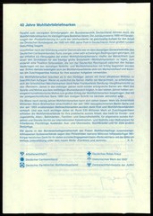 GERMANY FOLDER BDPH 1989 500 YEARS POST – POSTRIDER HORSE – ONLY FOR MEMBERS!
