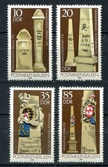 Germany – DDR : Postal milestones set from 1984 – mint NH